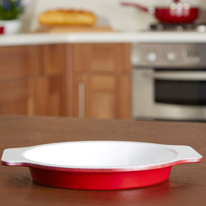 Ecocook Red 27cm Baking Dish With Handles