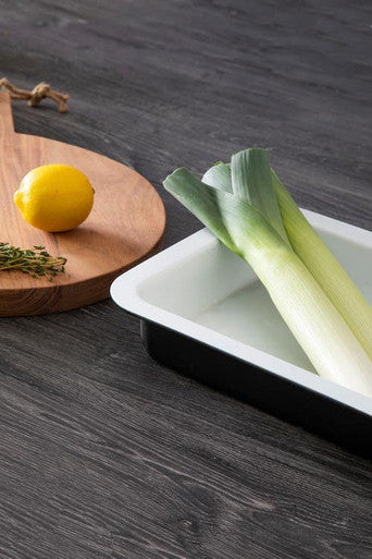 Black Rectangular Roasting Dish | Ecocook