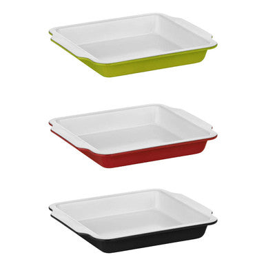 Lime Green Square Baking Dish | Ecocook