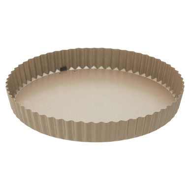 From Scratch Champagne Finish Flan or Pie Tin 25cm