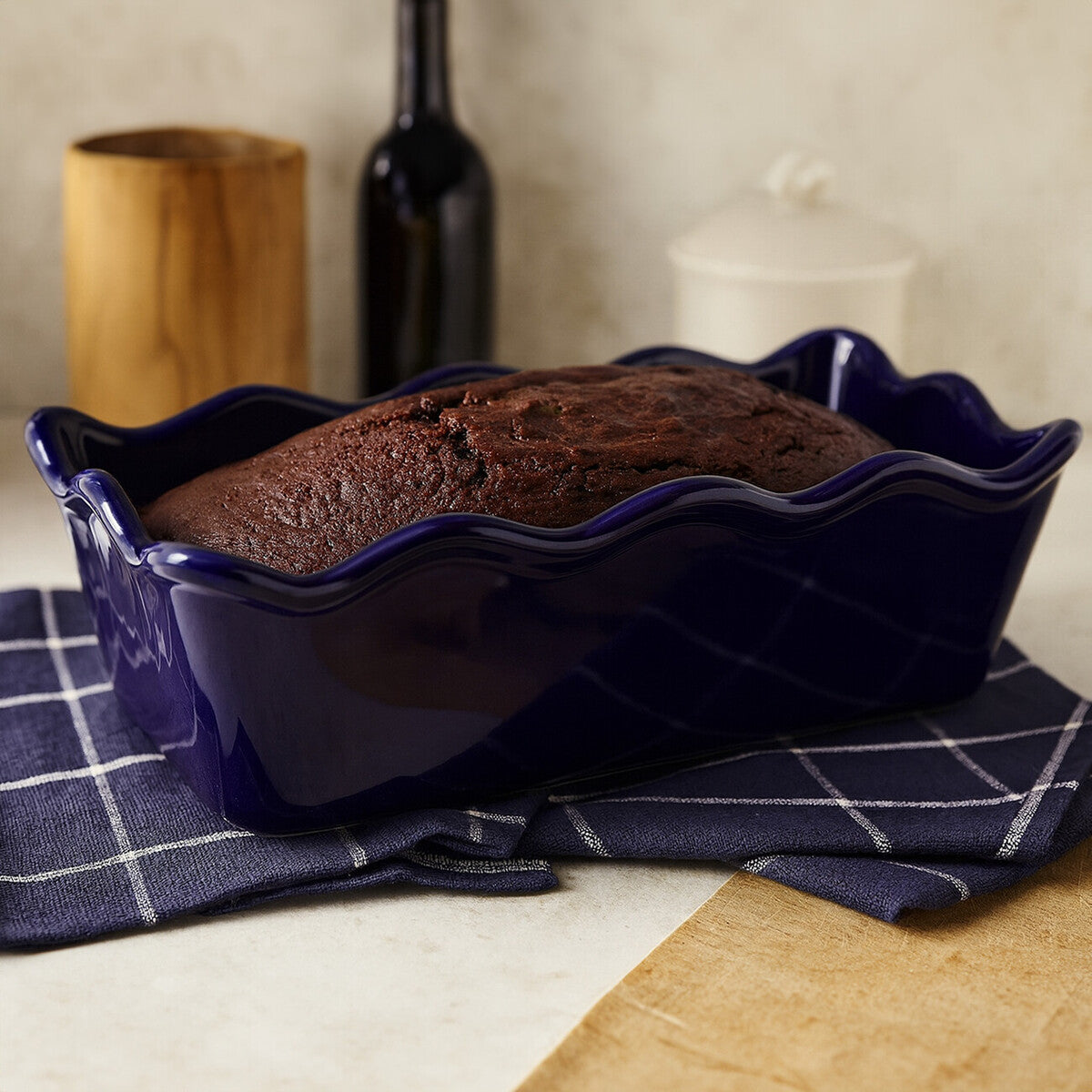Modern Retro Rectangular Loaf Dish