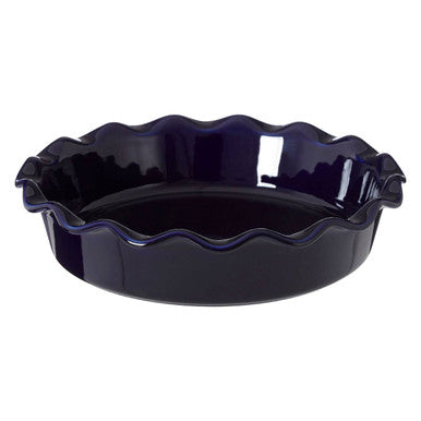 Modern Retro Round Dish With Curved Edges