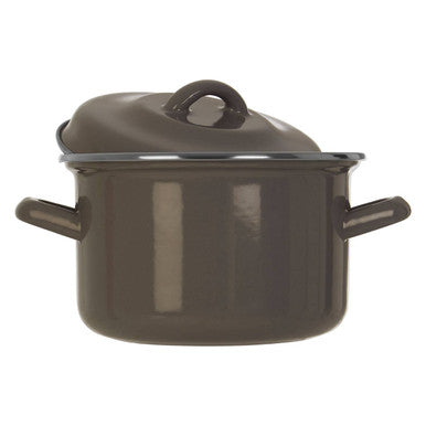 Porter Grey Enamel 16cm Casserole Dish