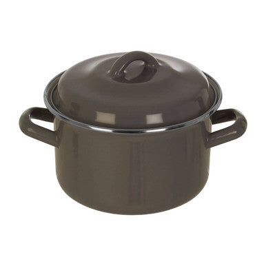 Porter Grey Enamel 16cm Casserole Dish