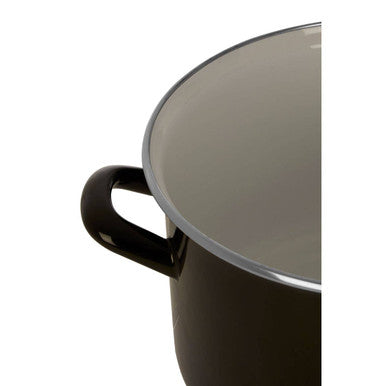 Porter Black Enamel 22cm Casserole Dish