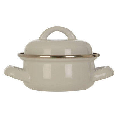 Porter 10Cm Dia White Mini Casserole Dish