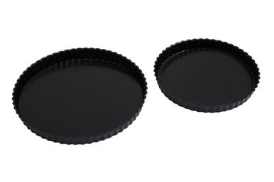 From Scratch Set Of Two Fluted Flan Tins