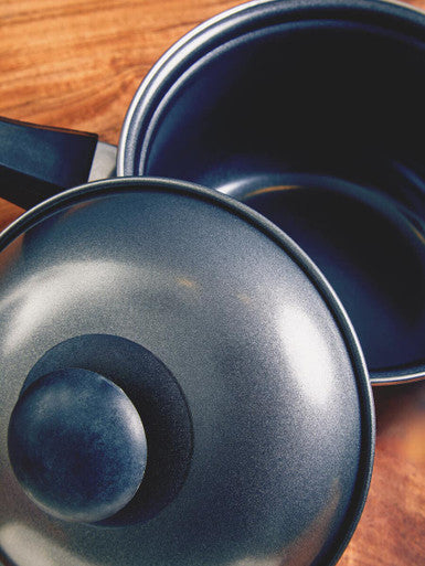Viggo 5Pc Dark Silver Cookware Set