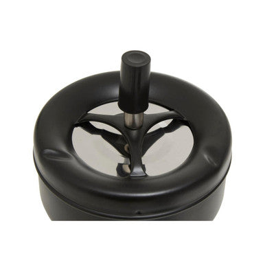 Medium Black Spinning Ashtray