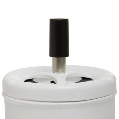 White Spinning Ashtray