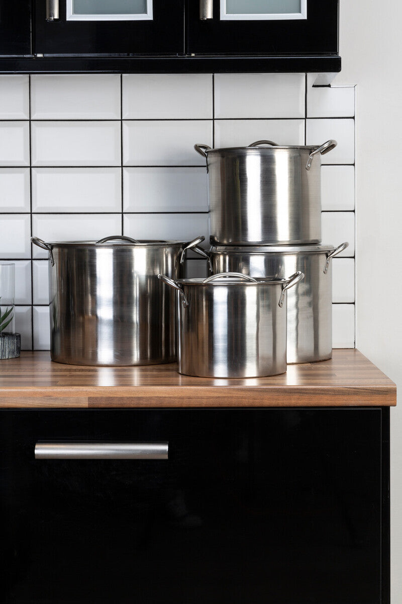 Crosse Set Of 4 Stock Pots with Lids