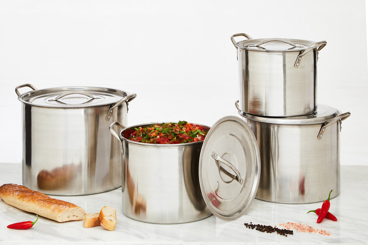 Crosse Set Of 4 Stock Pots with Lids