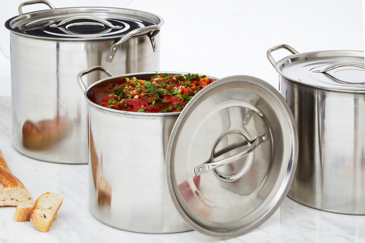 Crosse Set Of 4 Stock Pots with Lids