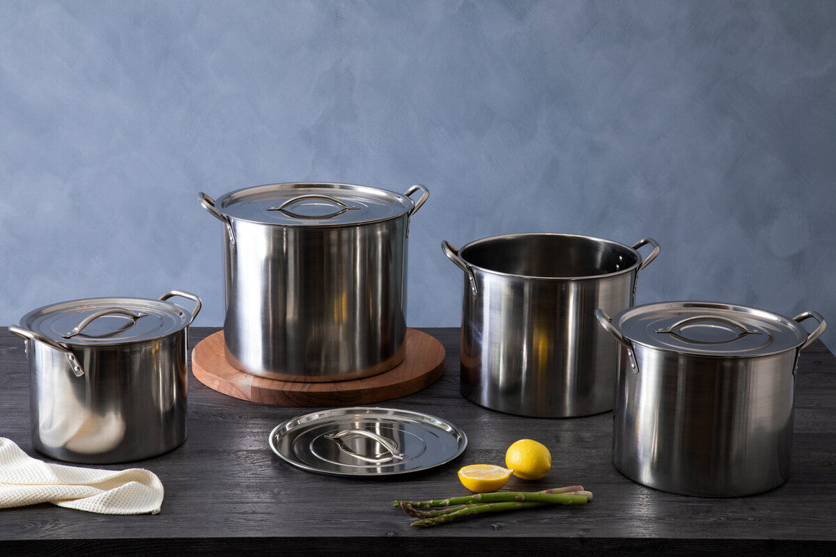 Crosse Set Of 4 Stock Pots with Lids