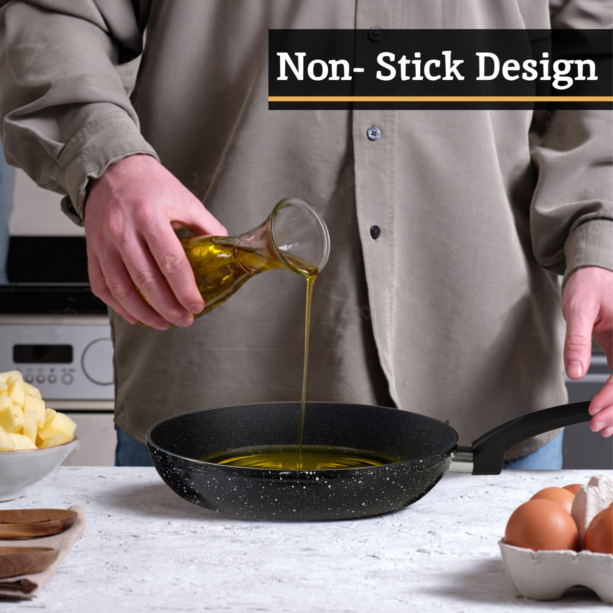 Stoneflam 26Cm Frying Pan