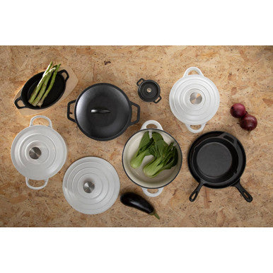 Hygge Medium Cast Iron Casserole Dish