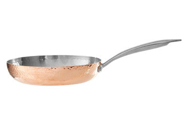 Copper Finish 24 Cm Hammered Frying Pan | Minerva