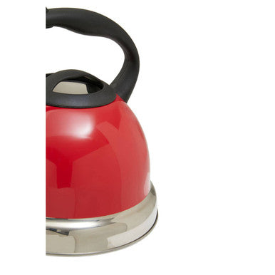 Zion Red 3 Ltr Whistling Kettle