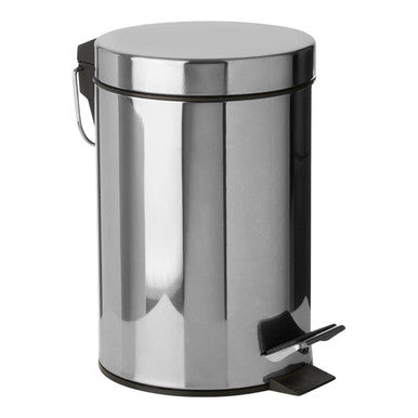 3 Litre Stainless Steel Pedal Bin | Parker