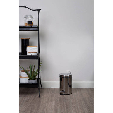 3 Litre Stainless Steel Pedal Bin | Parker