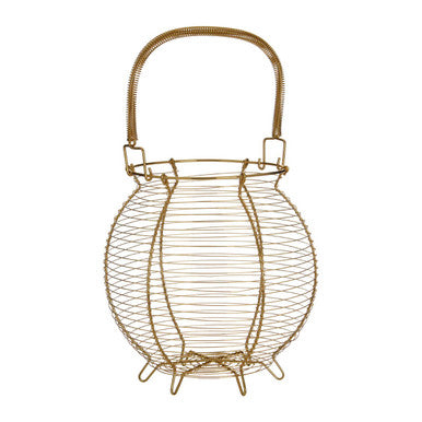 Hygge Gold Finish Egg Basket