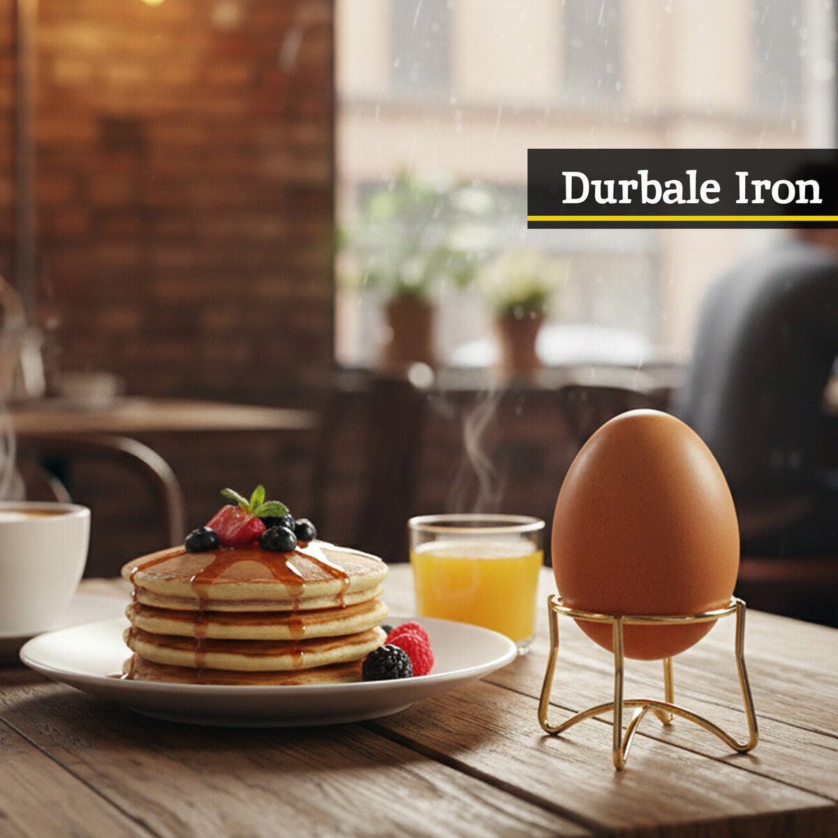 Hygge Single Gold Finish Egg Holder