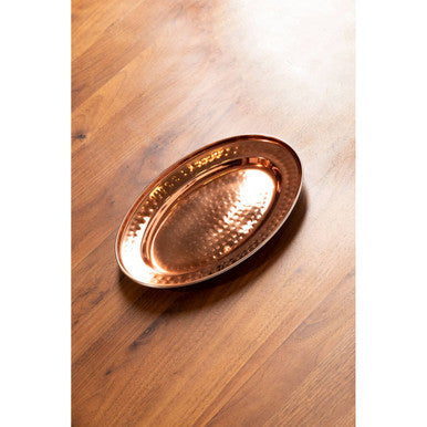 Miressa Small Copper Finish Serving Platter