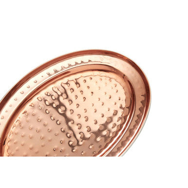 Miressa Small Copper Finish Serving Platter