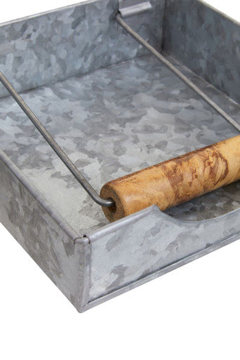 Drummond Galvanised Steel Tissue Tray