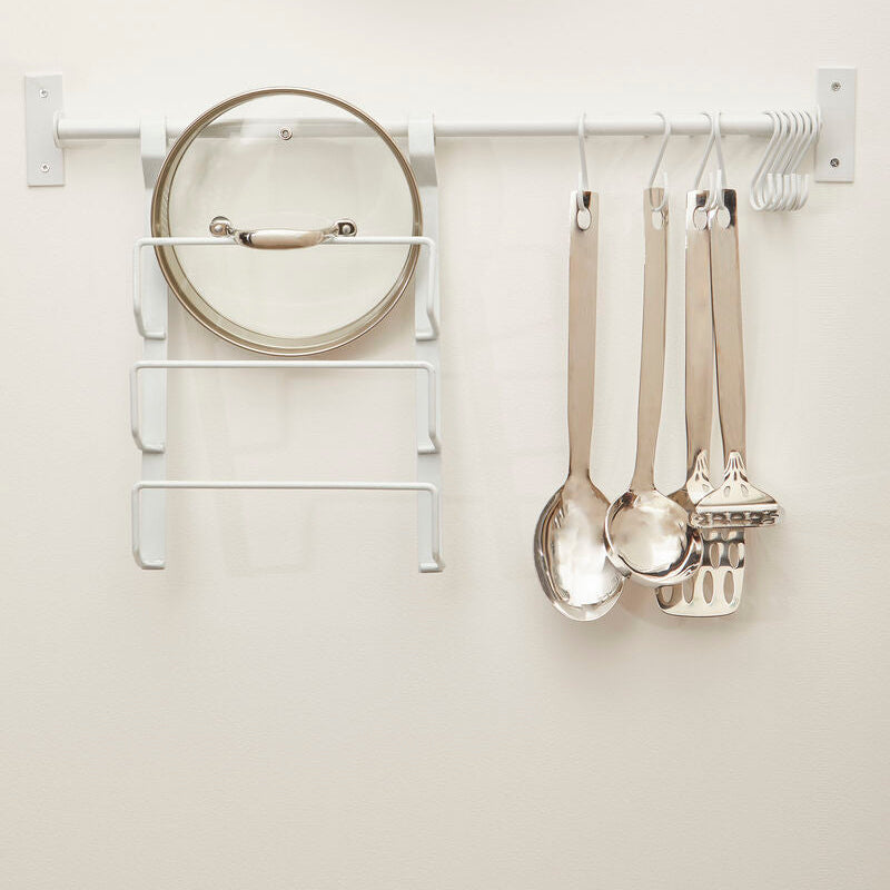 Set Of Ten Sorello Matt White Hooks