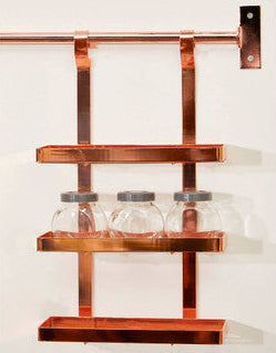 Sorello Rose Gold Three Level Hanging Rack