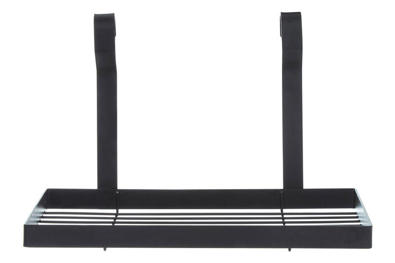 Sorello Matt Black Hanging Shelf Storage Rack