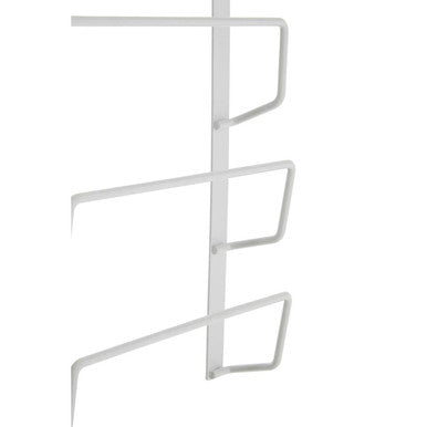 Sorello White Iron Hanging Pan Lid Rack