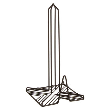 Vertex Black Powder Coat Kitchen Roll Holder