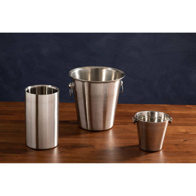 Dakota Stainless Steel Shiny Finish Ice Bucket