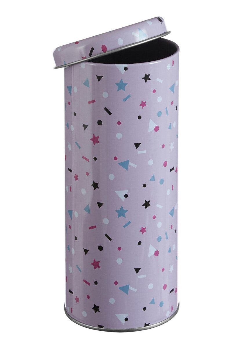 Paice Round Pink Design Storage Canister - Image 3