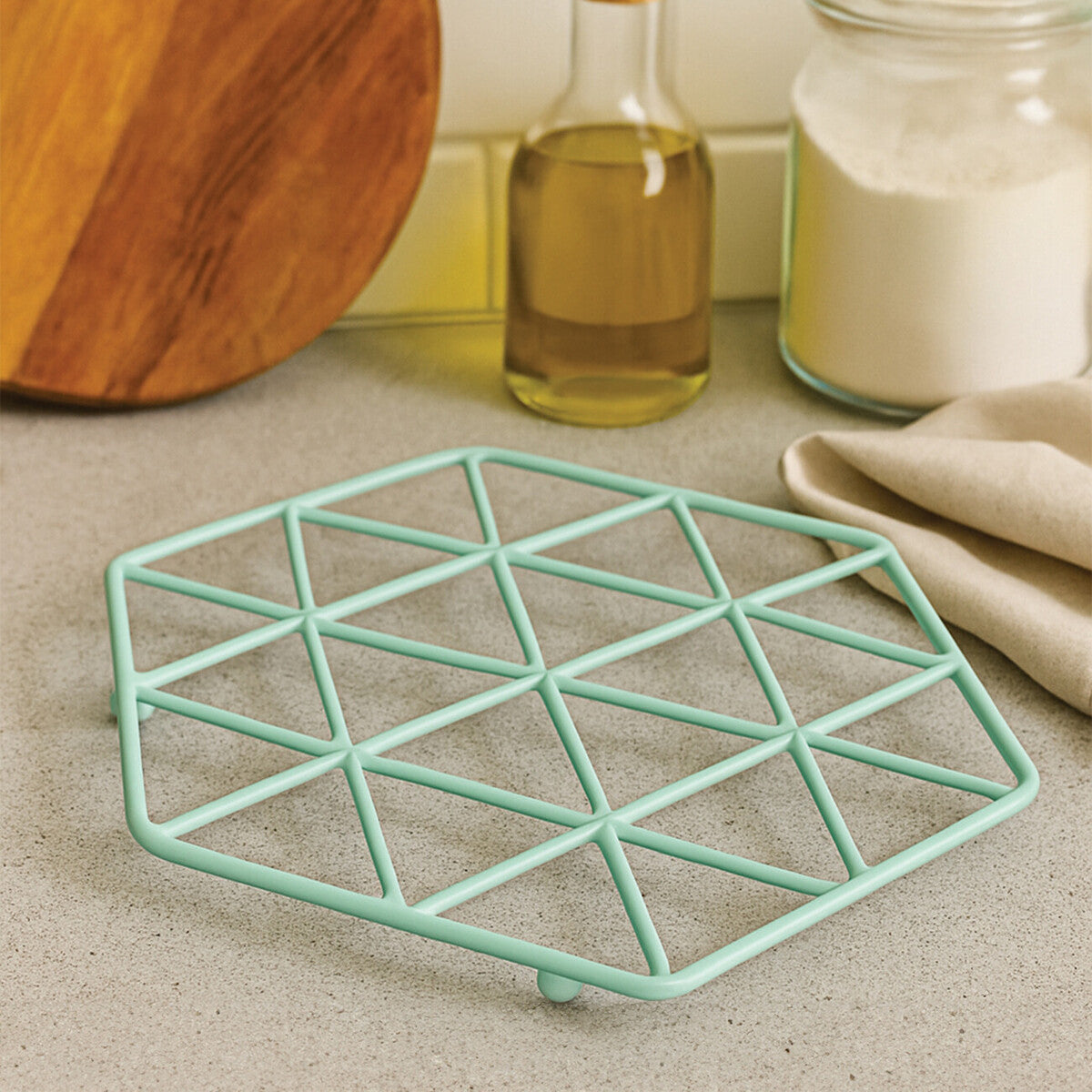 Vertex Green Finish Trivet