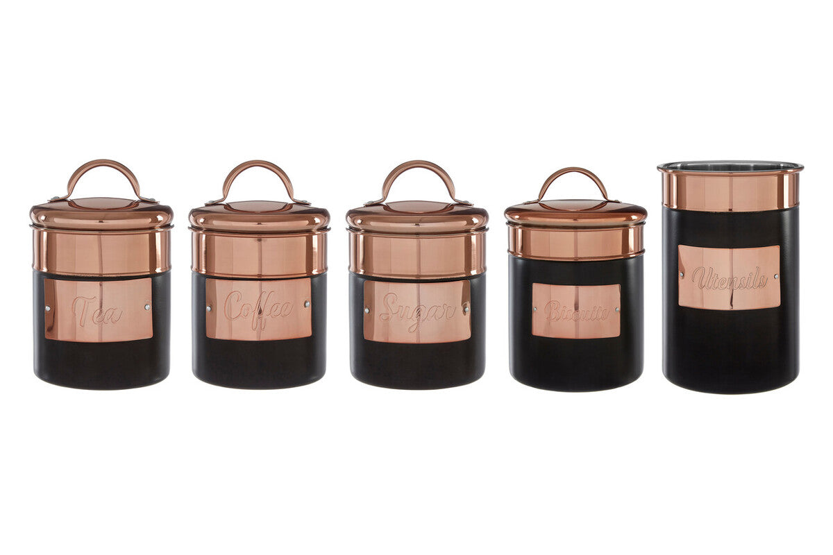 Prescott Charcoal And Copper Utensil Holder