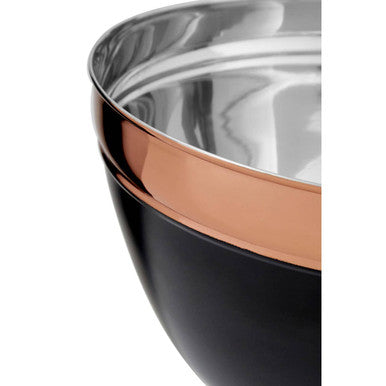 Prescott Medium Black And Copper Mixing Bowl