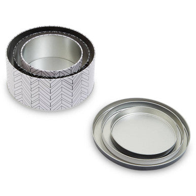 Paice Set Of Three Urban Storage Tins