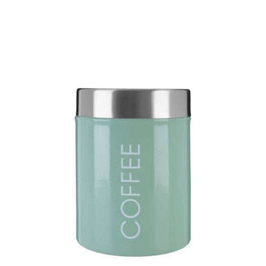 Liberty Pistachio Enamel Coffee Canister