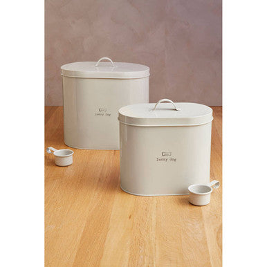 Adore Pets 6.5Ltr Lucky Dog Food Storage Bin With Spoon