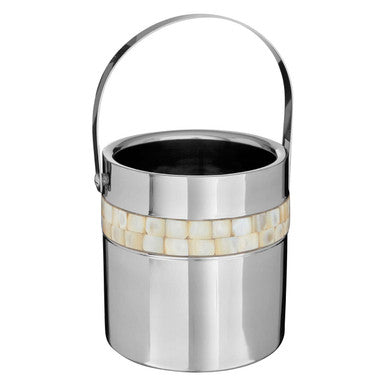 Mother Of Pearl Inlay Design Ice Bucket