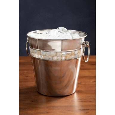 Champagne Bucket With Mother Of Pearl Inlay