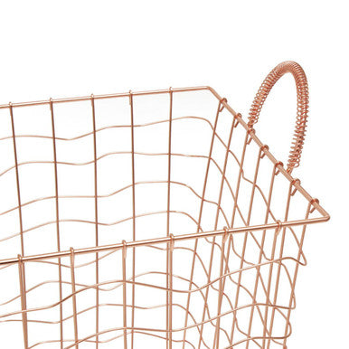 Vertex Copper Plated Basket