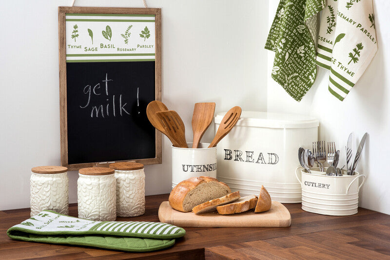 Sketch Cream Utensil Holder