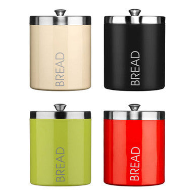 Black Enamel Bread Bin