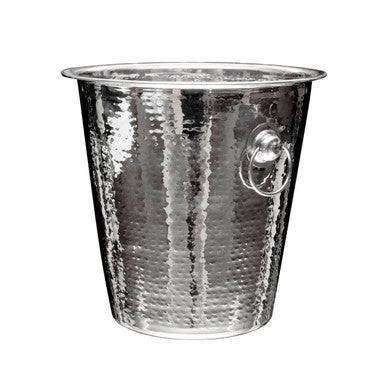 Mixology Hammered Effect Stainless Steel Champagne Bucket