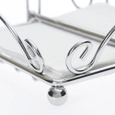 Helix Chrome Wire Napkin Holder