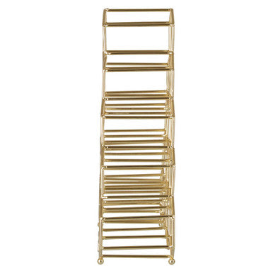 Vertex 15 Bottle Gold Finish Spice Rack